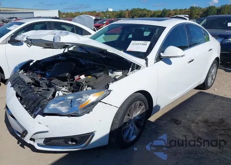 2014 Buick Regal Turbo/E-Assist Premium I z USA, uszkodzony, nr VIN 2G4GN5EX1E9167723